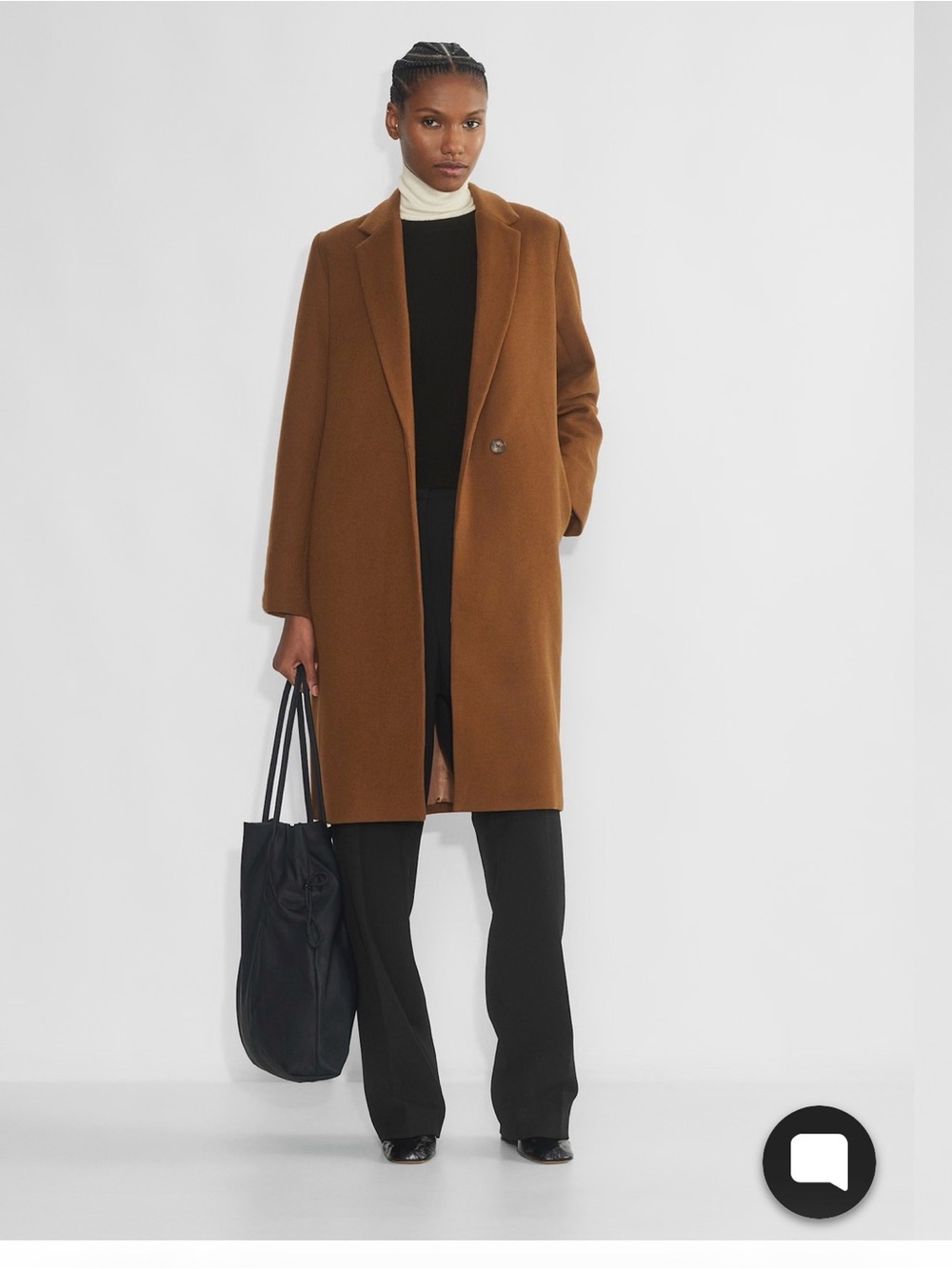 Aritzia Babaton Stedman Coat in brown